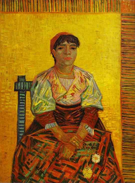 Vincent van Gogh The Italian Woman